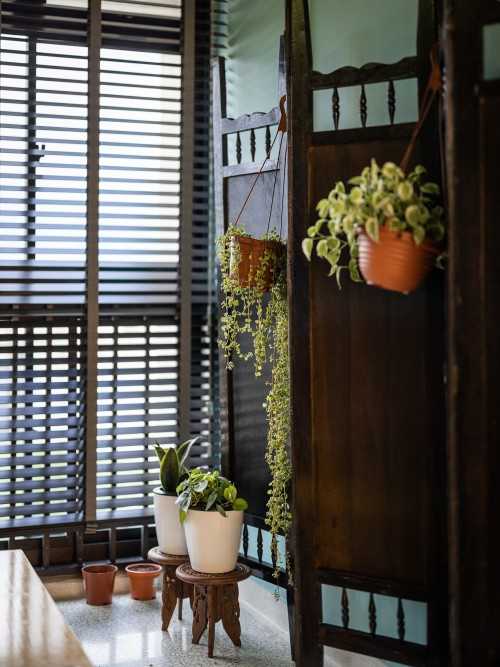Eclectic Living Room at Upper Boon Keng Road