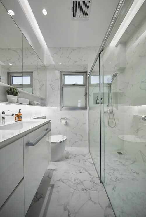 Modern Bathroom at Melody Spring @ Yishun