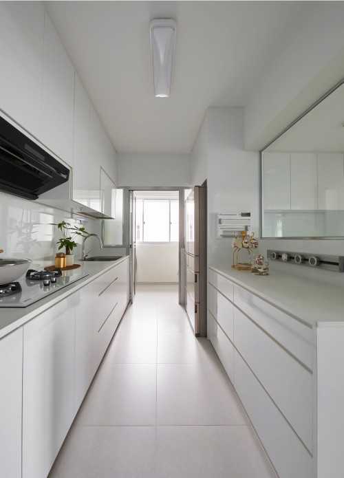 Modern Kitchen at Melody Spring @ Yishun