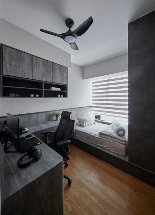Contemporary Bedroom at THE MINTON