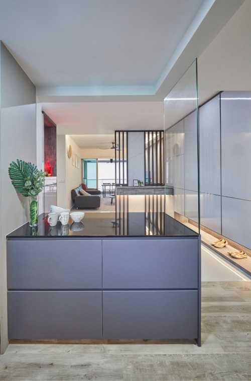 Contemporary Kitchen at THE MINTON