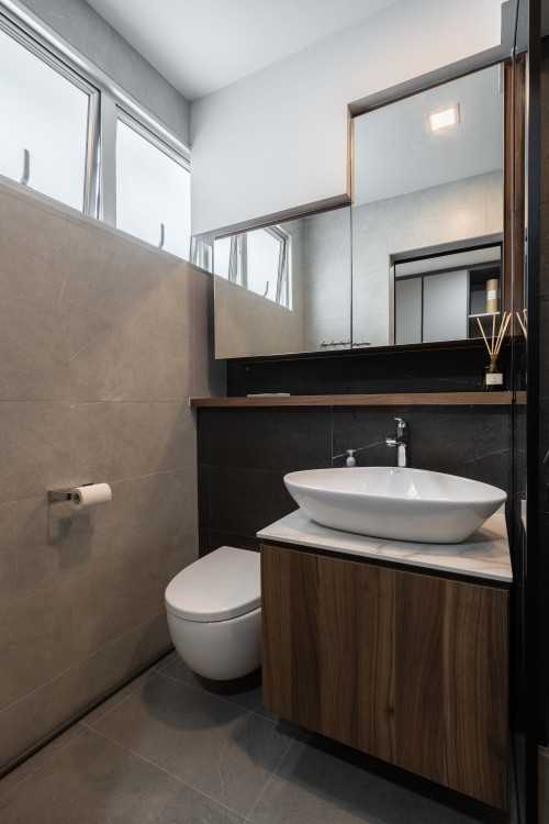 Contemporary Bathroom at Simei | 123 Simei