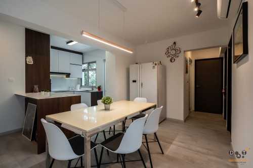 Modern Dining Room at 275 compassvale link