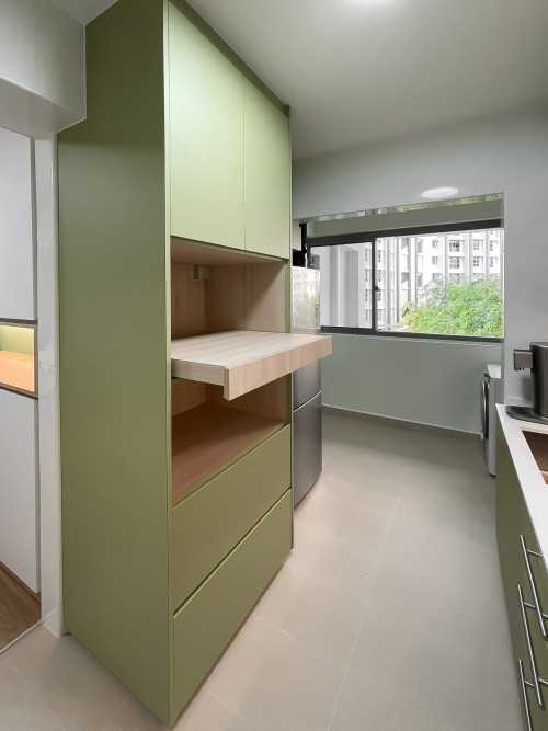 Scandinavian Kitchen at SkyResidence @ Dawson