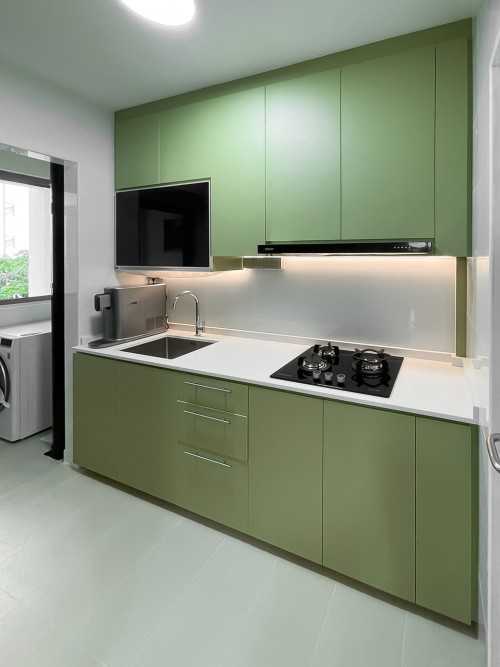 Scandinavian Kitchen at SkyResidence @ Dawson