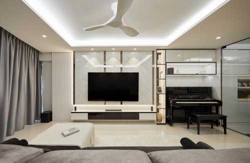 Modern Living Room at Jurong West