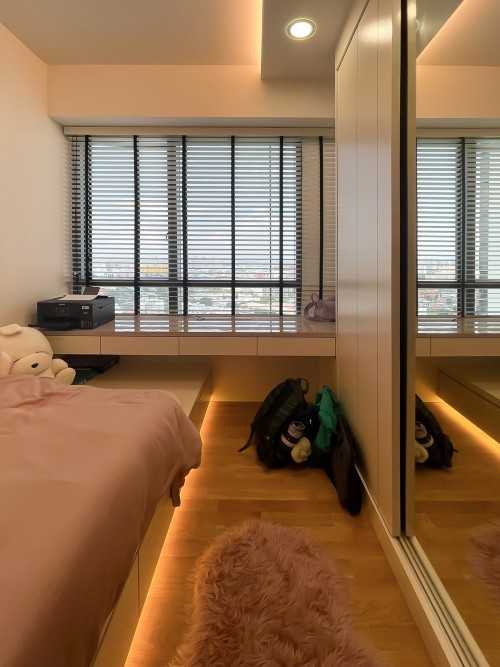 Scandinavian Bedroom at Twin view