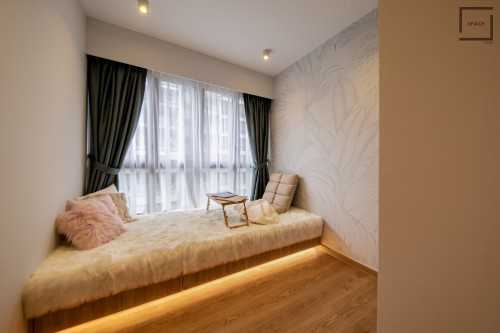Modern Bedroom at Rivercove Residences EC