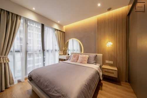 Modern Bedroom at Rivercove Residences EC