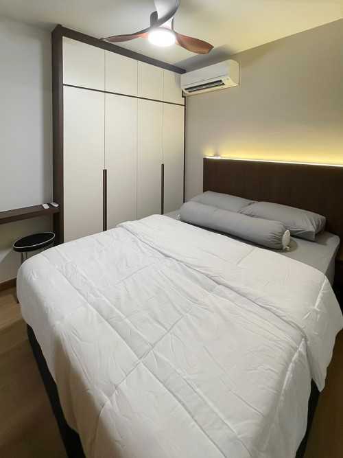 Scandinavian Bedroom at Waterway Sunrise I