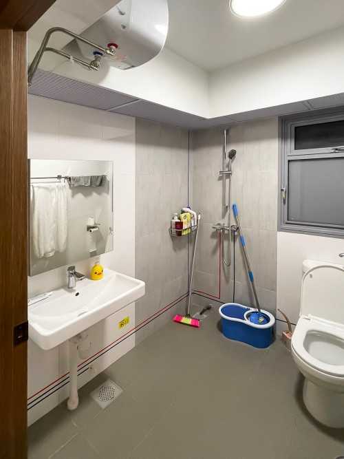 Scandinavian Bathroom at Waterway Sunrise I