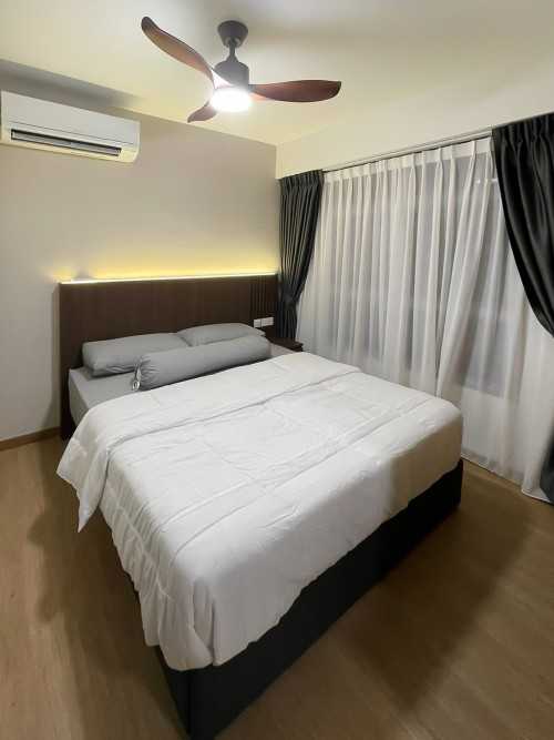 Scandinavian Bedroom at Waterway Sunrise I