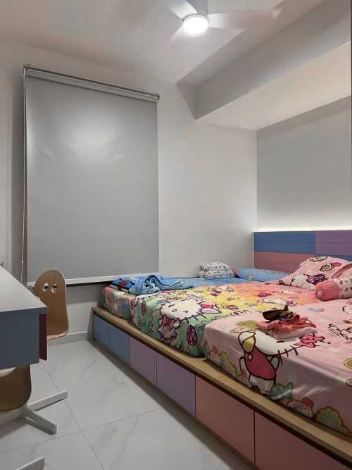 Scandinavian Kids Room at SkyResidence @ Dawson