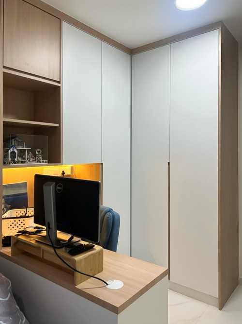 Scandinavian Bedroom at SkyResidence @ Dawson