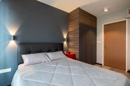 Contemporary Bedroom at 41a Margaret Drive