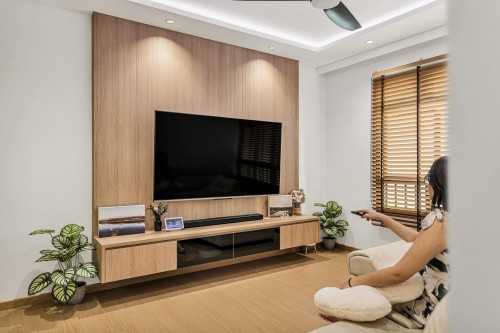 Minimalist Living Room at Tanglin Halt