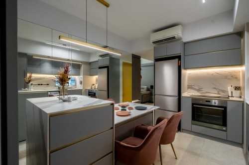 Contemporary Kitchen at Bendemeer | Eight Riversuites