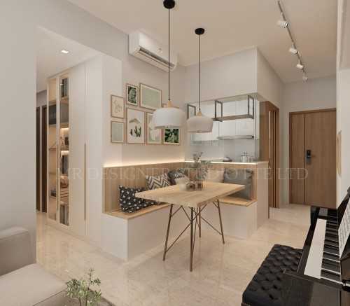 Scandinavian Dining Room at sterling residence