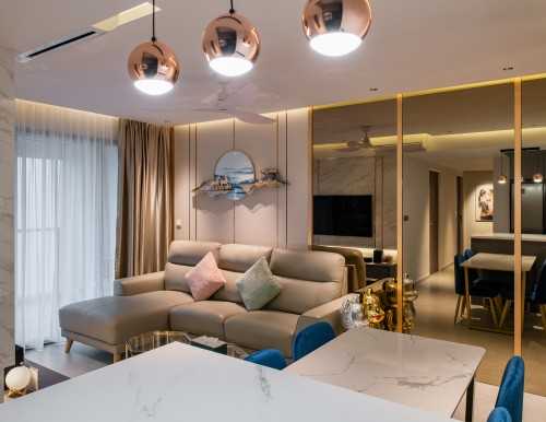 Contemporary Living Room at pasir ris 553C