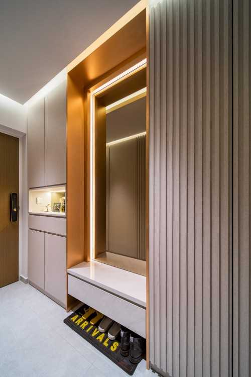 Contemporary Entryway at pasir ris 553C