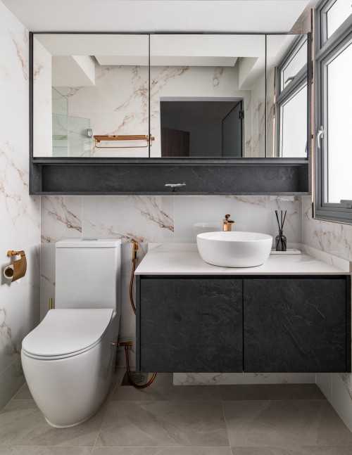 Contemporary Bathroom at pasir ris 553C
