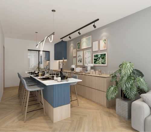 Eclectic Dining Room at hougang 696