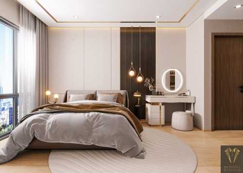 Modern Bedroom at piermont grand