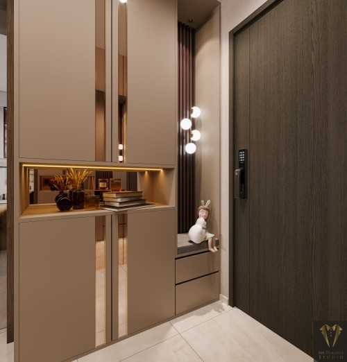Modern Entryway at piermont grand