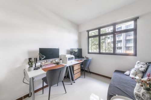 Minimalist Home Office at 698 Jurong West Central 3