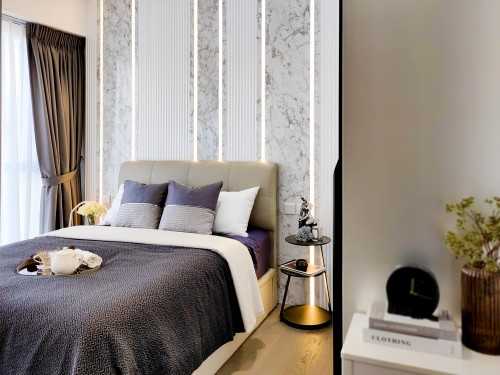 Modern Bedroom at Margaret Drive