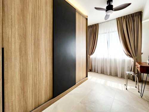 Scandinavian Walk-in Wardrobe at Senja Road