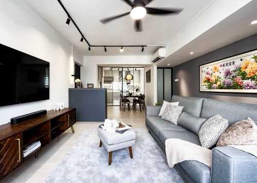 Scandinavian Living Room at Senja Road