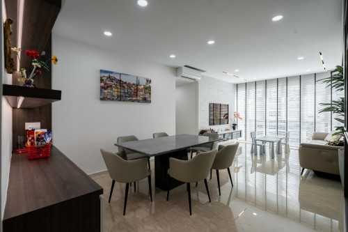 Contemporary Dining Room at Hougang | Rio Vista