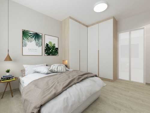 Contemporary Bedroom at Warm Vibes II