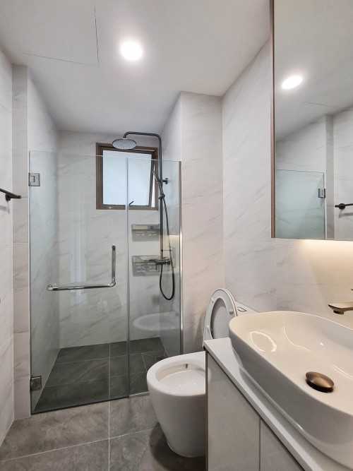 Scandinavian Bathroom at The Rivervale