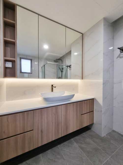 Scandinavian Bathroom at The Rivervale