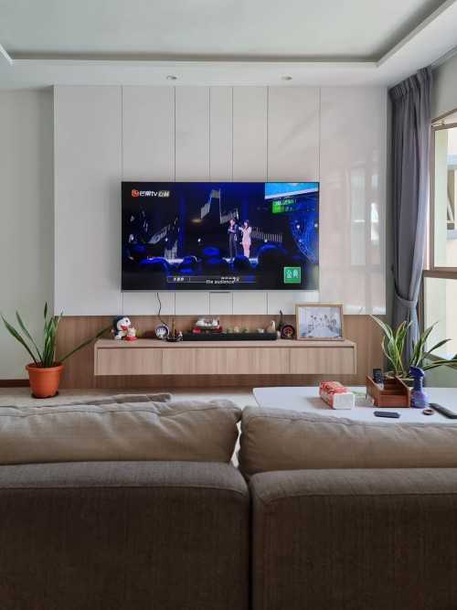 Scandinavian Living Room at The Rivervale