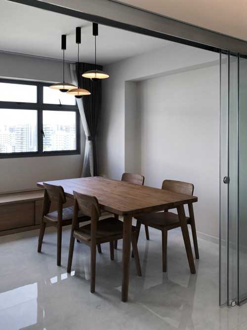 Scandinavian Dining Room at Tampines GreenVerge