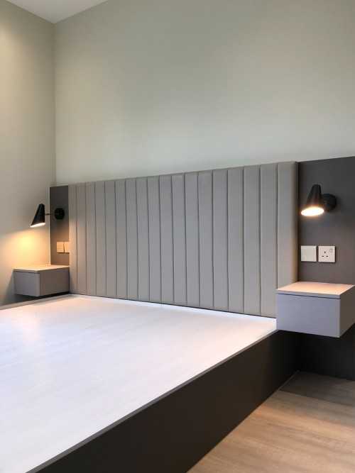 Scandinavian Bedroom at Riversound Residence