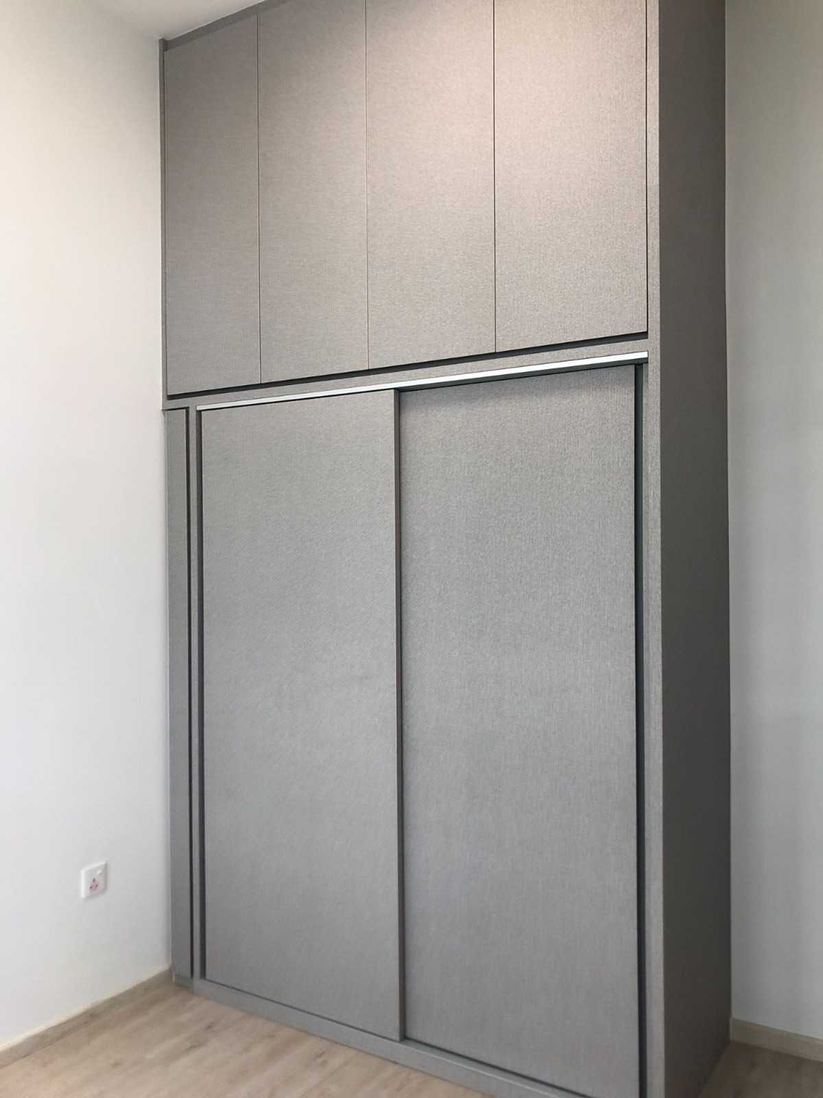 Scandinavian Bedroom with Wardrobe and Sliding Wardrobe