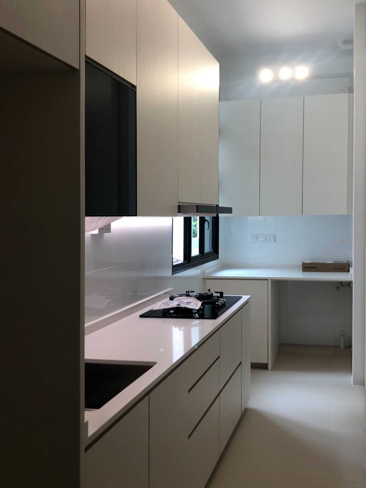 Scandinavian Kitchen with Kitchen Window and Kitchen Accessories