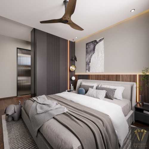 Contemporary Bedroom at boon lay 216a