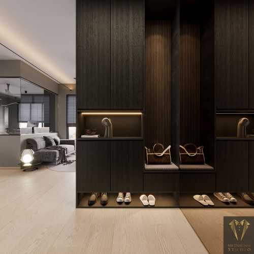 Contemporary Entryway at boon lay 216a