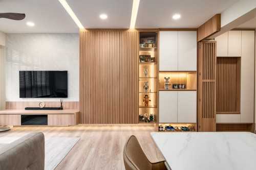 Scandinavian Living Room at jalan ayer 115