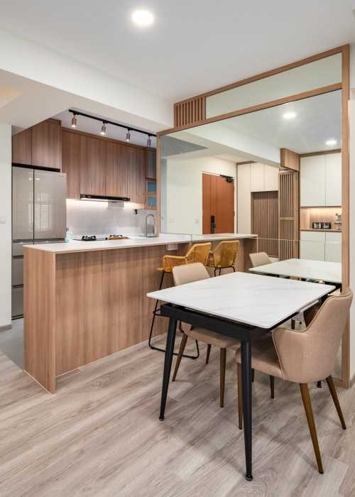 Scandinavian Dining Room at jalan ayer 115