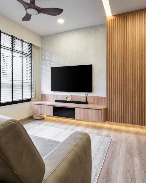 Scandinavian Living Room at jalan ayer 115