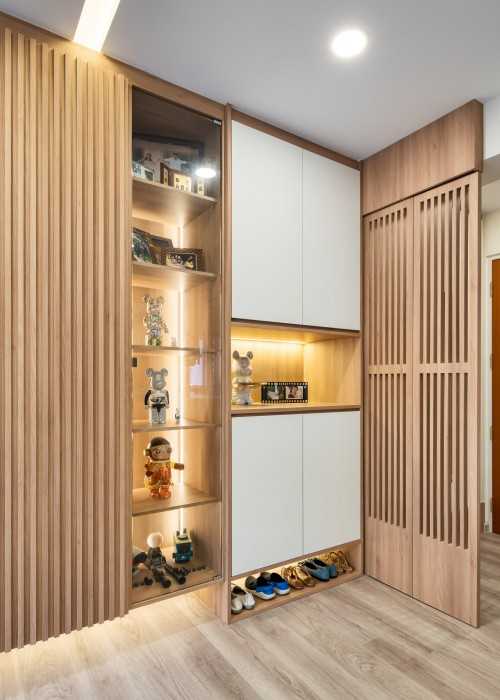 Scandinavian Entryway at jalan ayer 115