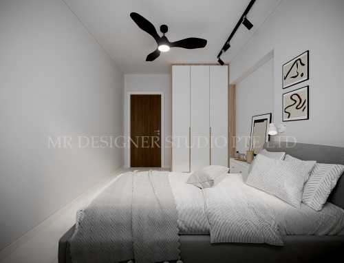 Scandinavian Bedroom at 817c keat hong link