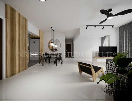 Scandinavian Dining Room at 817c keat hong link