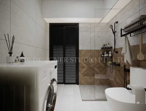 Scandinavian Bathroom at 817c keat hong link